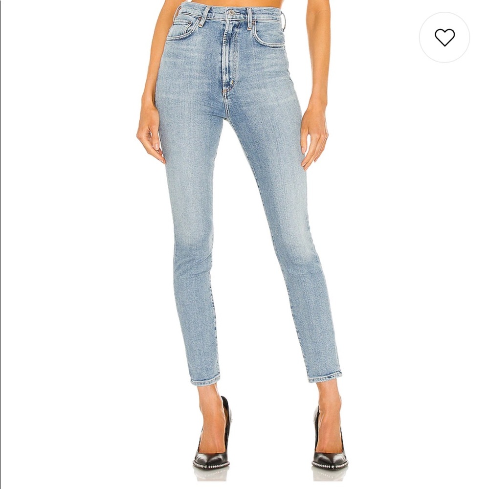 Agolde skinny leg jean